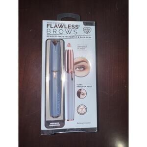 Finishing Touch Flawless Brows Hair Remover 18K Gold-Plated pain free brow